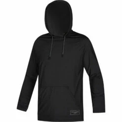 Mystic CHILLER Hooded Loosefit Rash Vest - Black