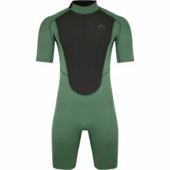 Typhoon Storm3 3/2mm Shorty Wetsuit - Myrtle Green