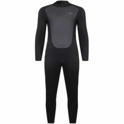Typhoon Storm3 3/2mm Back Zip Wetsuit - Black