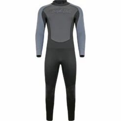 Typhoon Swarm3 3/2mm Back Zip Wetsuit - Black