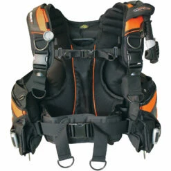 Beuchat Masterlift X-AIR Comfort BCD - Black/Orange -COAST WATER SPORTS Shop 2022 Beuchat Masterlift X Air Comfort BCD Flotation Jacket 3