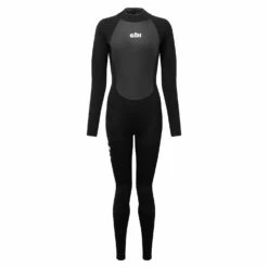 Gill Womens Pursuit 4/3mm Wetsuit - Black