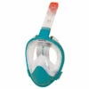Beuchat Smile Full Face Snorkelling Mask - Atoll Blue -COAST WATER SPORTS Shop Beuchat Full Face Snorkelling Mask Smile Surface mask Senior Atoll Blue